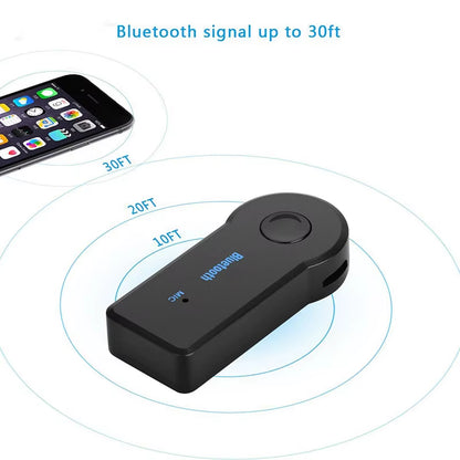 2 in 1 Wireless Bluetooth 5.0 Transceiver Adapter 3.5 Car Music Audio AUX Car Bluetooth Receiver Bluetooth Adapter for PC Laptop