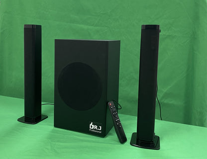 Soundbar with Subwoofer, 2.1 CH Separable Sound Bars for TV, Bluetooth/Hdmi-Arc/Aux/Opt 3D Surround Sound