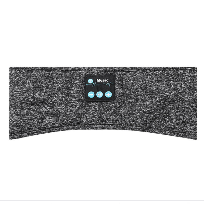 Wireless Bluetooth V5.0 Sports Headband with Music Call Stereo Shading Sleep Headband